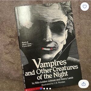 3/$15 📕 Vampires and Other Creatures of the Night Book
